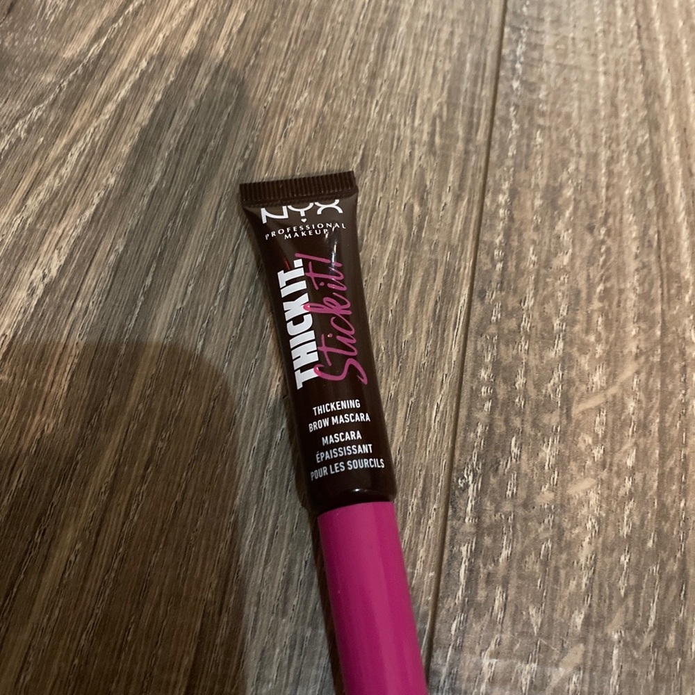 NYX i Thick it Stick it! Thickening Brow Gel Mascara- Espresso (deep warm brown)